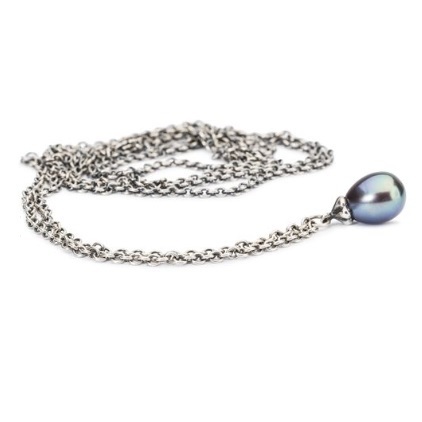 Trollbeads Necklace Fantasy with Peacock Pearl TAGFA-00060