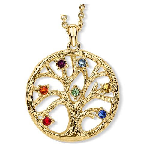 CrystALP necklace Tree of Life 30093.MLT.G (28mm)