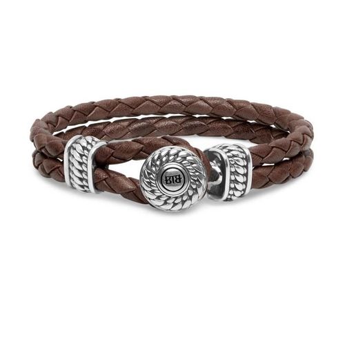 Buddha to Buddha Leather Bracelet "LEATHER KNOT" Brown