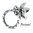 Trollbeads Gedrehter Ring of Change TAGRI-00395 Silber