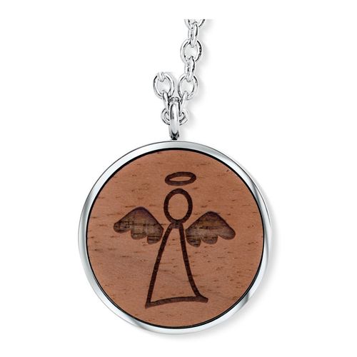 CrystALP necklace Wooden Engel 30424.W2.E.20L