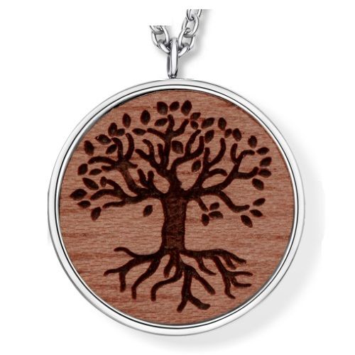 CrystALP necklace Wooden Tree of Life 30436.W2.E.03