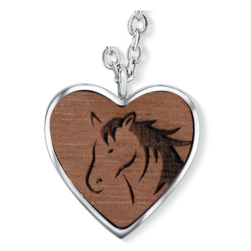 CrystALP necklace Wooden Horse 30418.W2.E.43