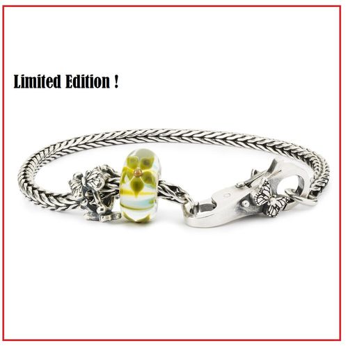 Trollbeads Silber Armband TAGBO-01788 "Schönheit in Vollendung" Limitierte Edition Starter Angebot