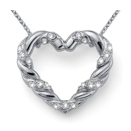CrystALP necklace Twistet Heart 30502.CRY.R