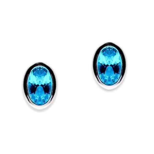Fritsch Sterling Studs Ice Blue Topas 0,50 ct 00530-R