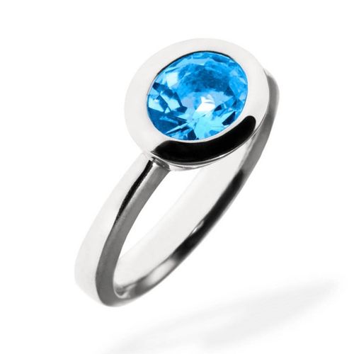 Fritsch Sterling Ring Swiss Blue Topas 2,00 ct E01082-R