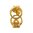 Endless Charm Bubbles 18k Gold plated