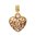 Endless Charm Heart 18k Gold plated