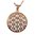 CrystALP necklace Flower of Life 30086.CRY.RG (28mm)