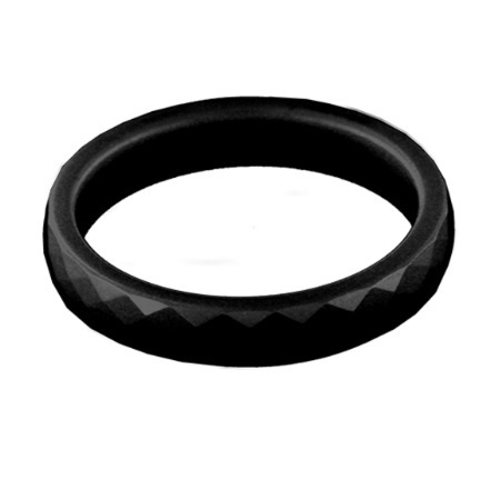 My imenso Ceramic Ring faceted 28-068