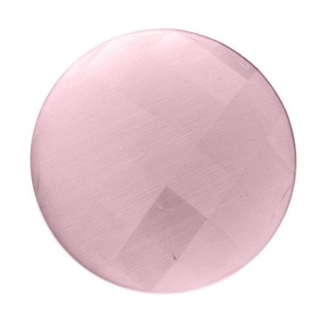 My imenso Insignia 33mm 33-1284 Cat´s eye "Pastel Pink" faceted