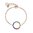 Coeur de Lion Armband 4957/30/1500 Ring Kristall Pavé & Edelstahl roségold & multicolor