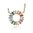 Sif Jakobs Silver Nacklace Antella Circolo SJ-C0162-XCZ-YG 41cm + 2,5cm