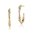 Sif Jakobs Silver Earrings Cetara Piccolo SJ-E3010-CZ-YG