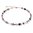Coeur de Lion Collier 4905/10/0836 GeoCUBE® Swarovski® Kristalle - Edelsteine flieder-beige