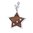 CrystALP necklace Wooden Star 30420.W1.CRY.E