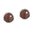 CrystALP Studs Wooden Circle 40424.W1.CRY.E