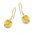Spirit Icons Earrings "Sunshine" 41592 with Diamond
