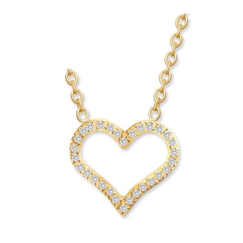 CrystALP necklace Sparkling Heart Pendant 30449.EG