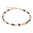 Coeur de Lion Collier 4905/10/1100 GeoCUBE® Swarovski® Iconic Precious braun