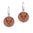 CrystALP earrings Wooden Deer 40436.W2.E.07