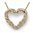 CrystALP necklace Twistet Heart 30502.CRY.G