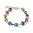 Coeur de Lion Armband 4409/30/1500 GeoCUBE® classic Polaris & Strass multicolor
