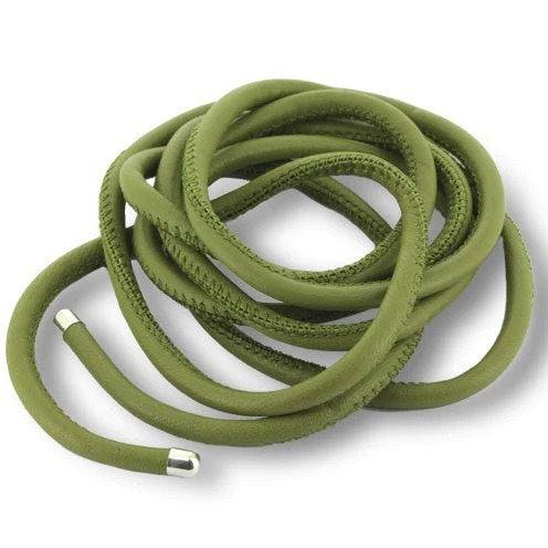 Drachenfels Lederband grün D NAP 3-60/AG 130cm