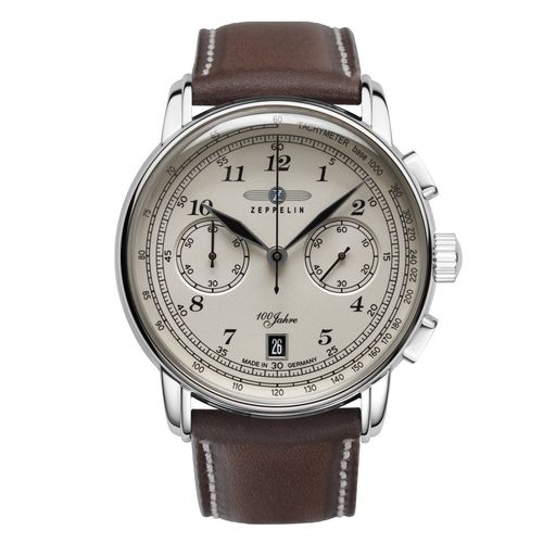 Zeppelin Quarz "100 Jahre Zeppelin ED. 2" 76746 Chronograph Made in Germany