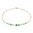 Coeur de Lion Halskette 4088/10/0500 Candy Spheres grün