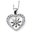 CrystALP EXCLUSIVE necklace HEART EDELWEISS 30533.S