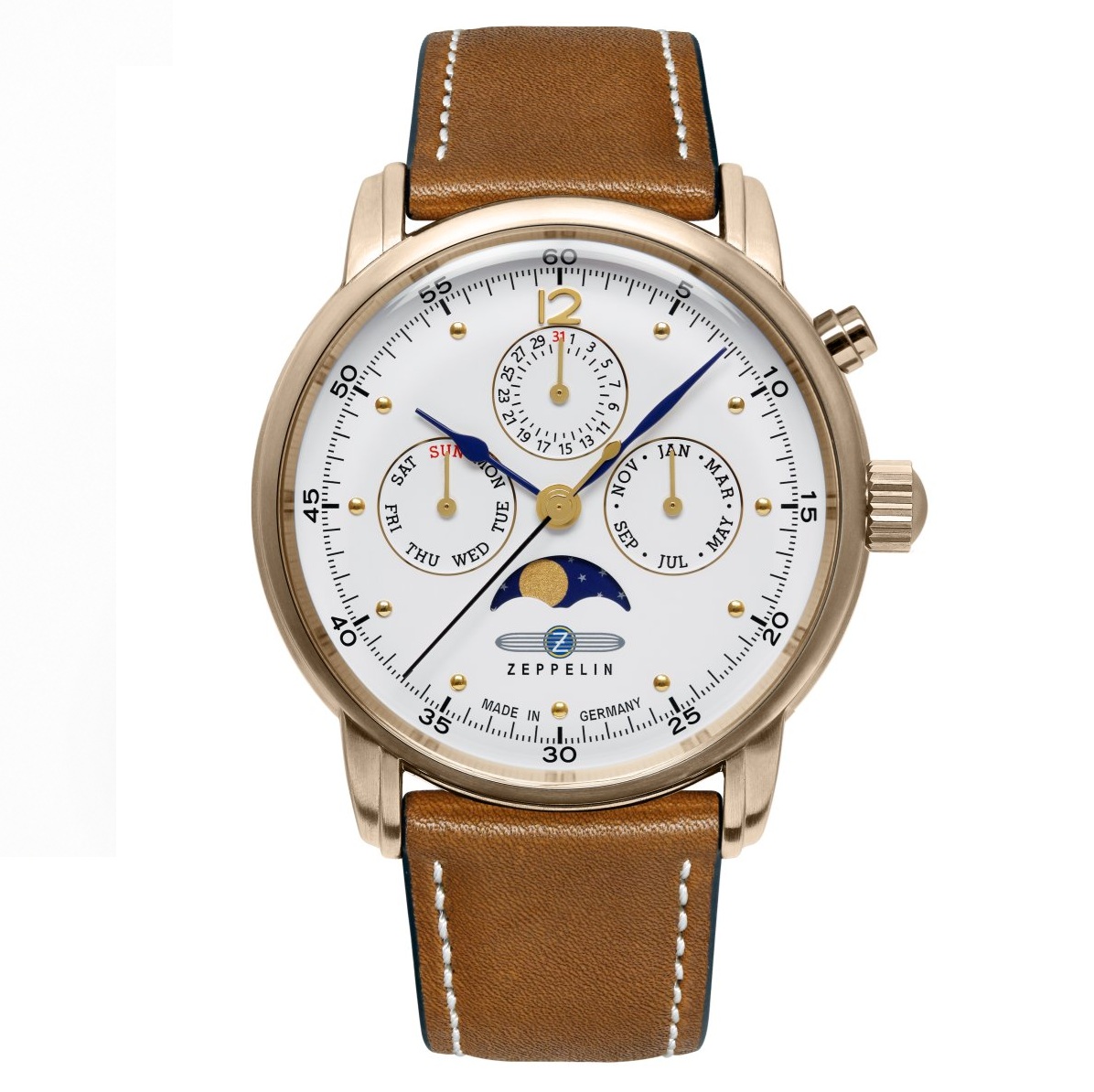 Zeppelin Automatic " Barcelona " 95765 Made in Germany