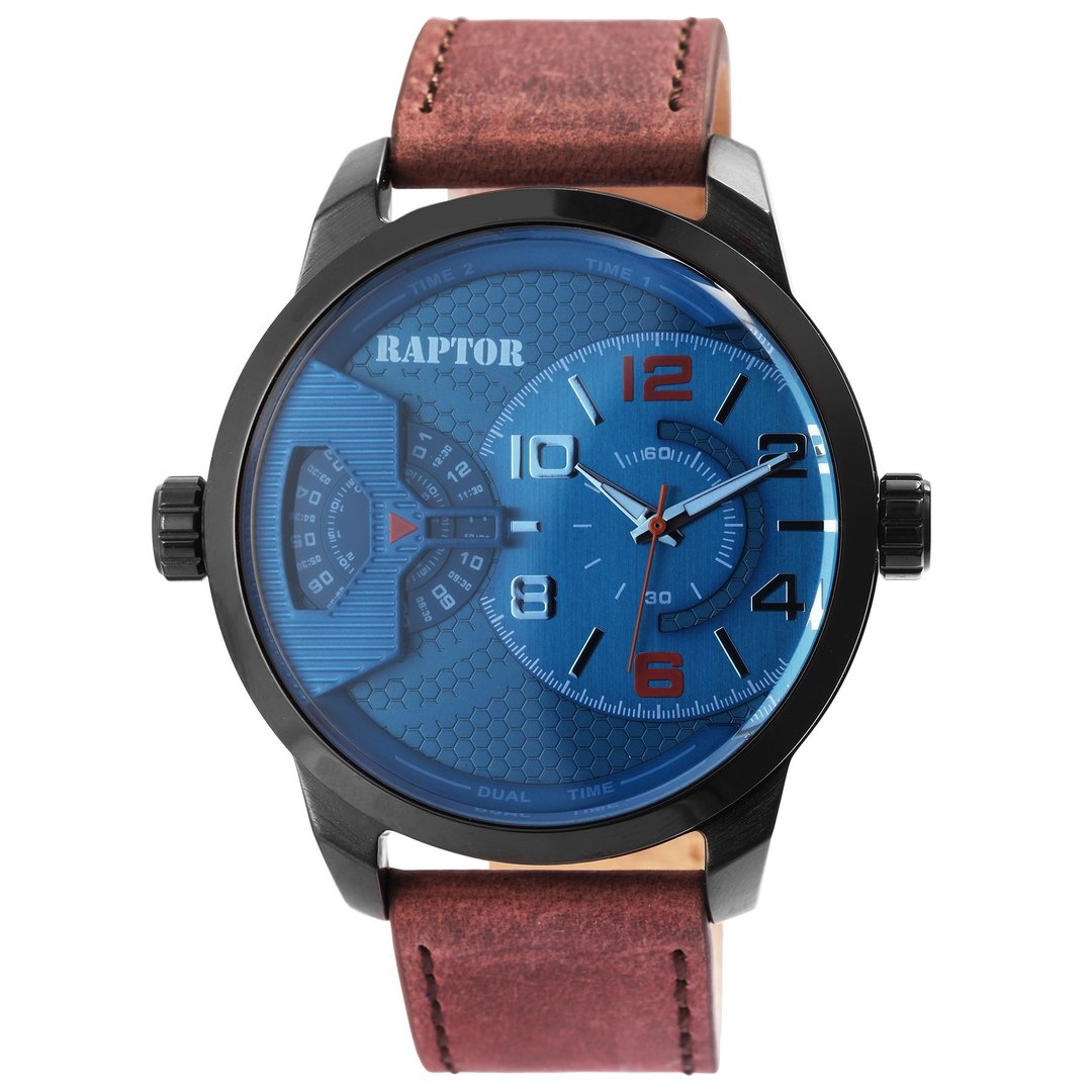 raptor_herrenuhr_leder_ra20289