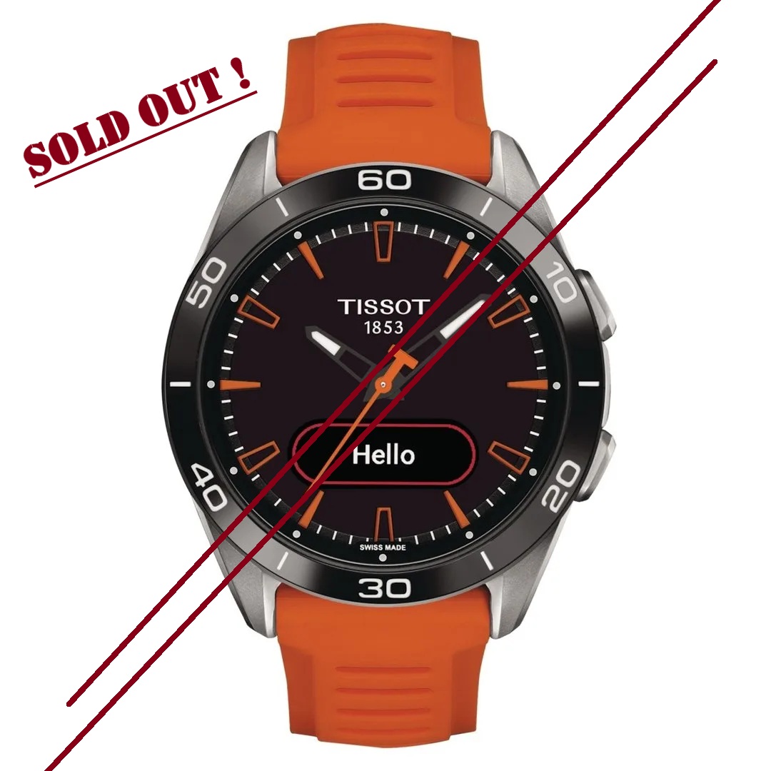 TISSOT T-TOUCH CONNECT SPORT T153.420.47.051.02 ORANGE/NOIR