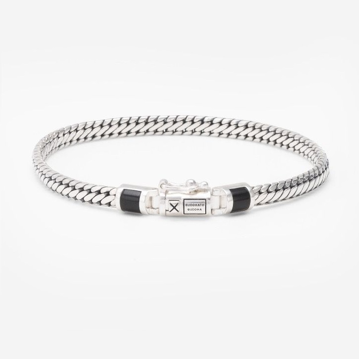 Buddha to Buddha Armband Silber "BEN Mini Gemstone" J101ON 20 cm