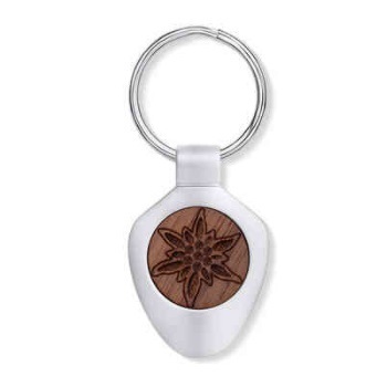 crystalp_keyring_wooden_edelwe
