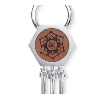 crystalp_keyring_wooden_mandal crystalp_keyring_wooden_mandal